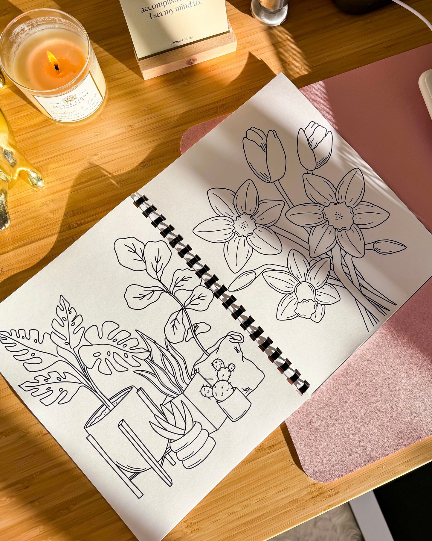 Digital Mindful Morning Coloring Book